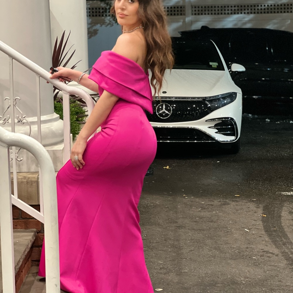 Gorgeous pink long dress